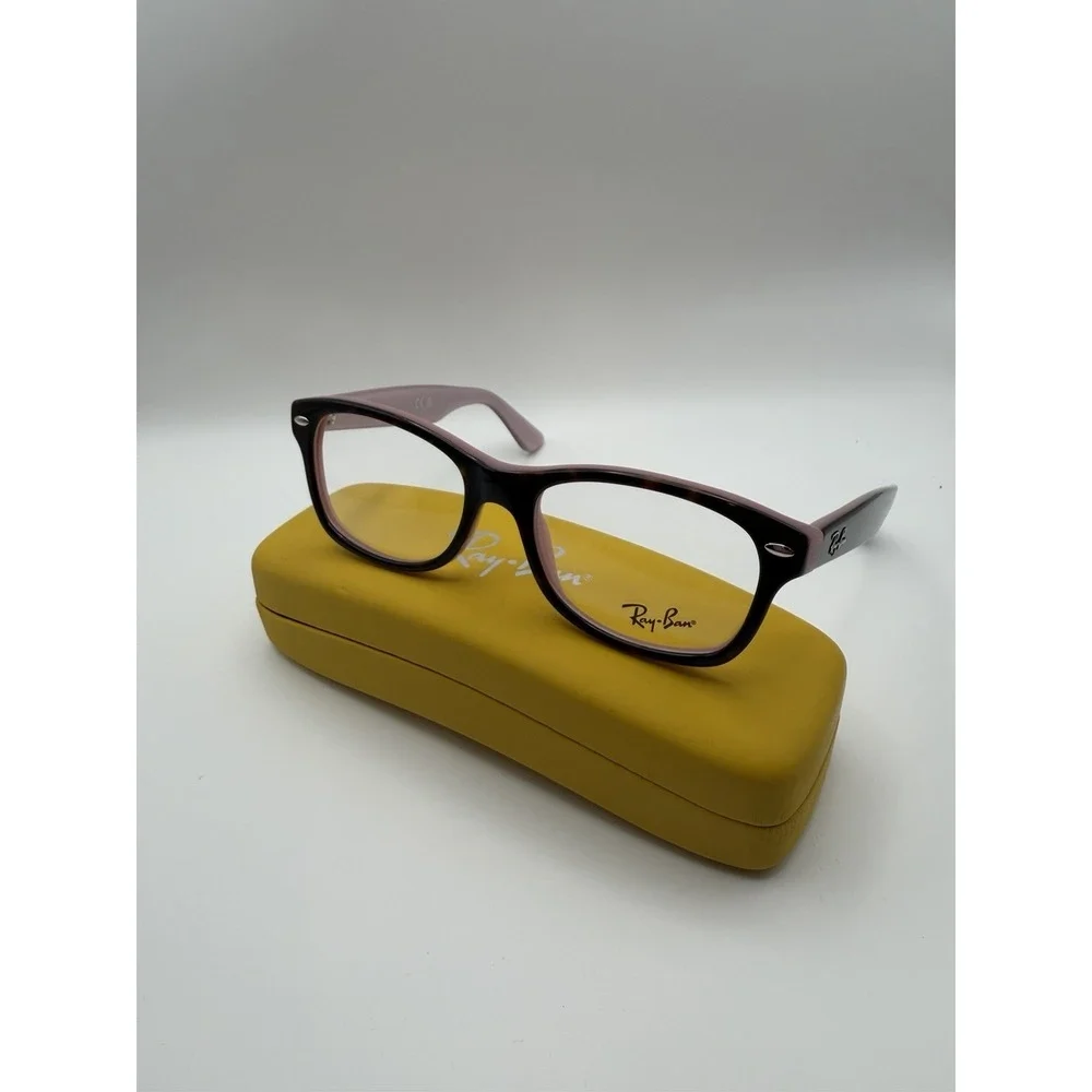 Ray-Ban Youth‎ Eyeglasses Frames RB1528 3580 Havana on Opal Pink 48-16-130 NEW